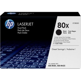 Toner Original HP CF280XD (Value Pack 2 uds) Negro
