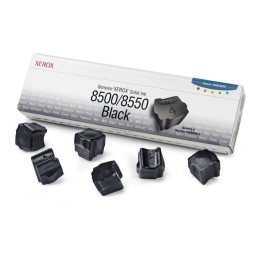 Tinta Sólida Original XEROX 108R00672 Negro para Phaser 8500 8550 (Pack 6 Uds)