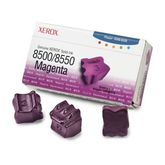 Tinta Sólida Original XEROX 108R00670 Magenta para Phaser 8500 8550 (Pack 3 Uds)