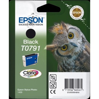 DESCATALOGADO - Tinta Original EPSON T0791 C13T07914010 Negro
