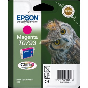 DESCATALOGADO - Tinta Original EPSON T0793 C13T07934010 Magenta