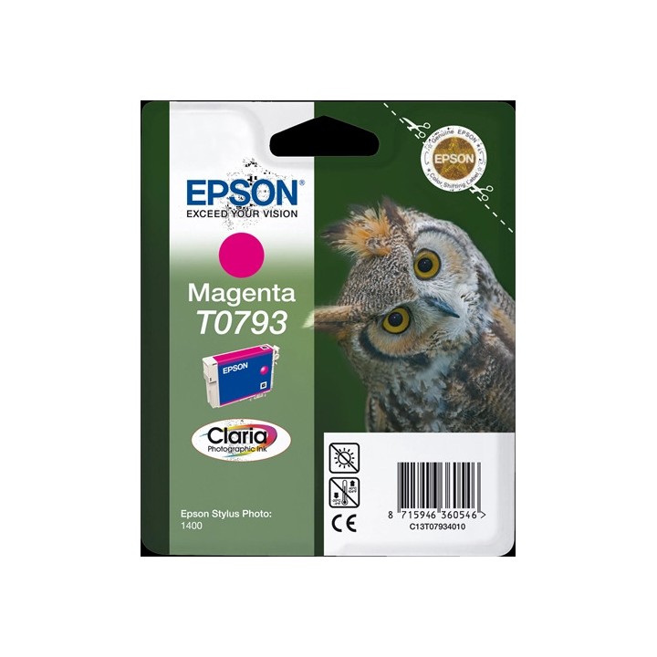 DESCATALOGADO - Tinta Original EPSON T0793 C13T07934010 Magenta
