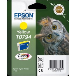 DESCATALOGADO - Tinta Original EPSON T0794 C13T07944010 Amarillo