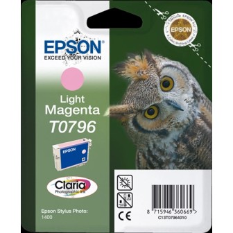 DESCATALOGADO - Tinta Original EPSON T0796 C13T07964010 Magenta Claro