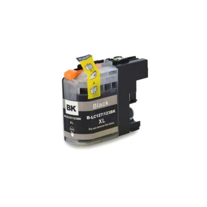 Tinta Compatible BROTHER LC123XLBK Negro