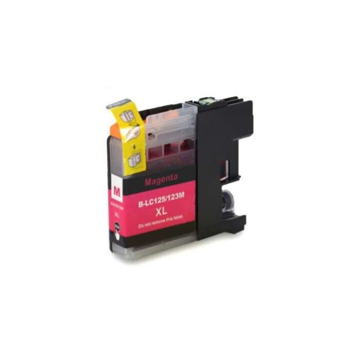 Tinta Compatible BROTHER LC123XLM Magenta