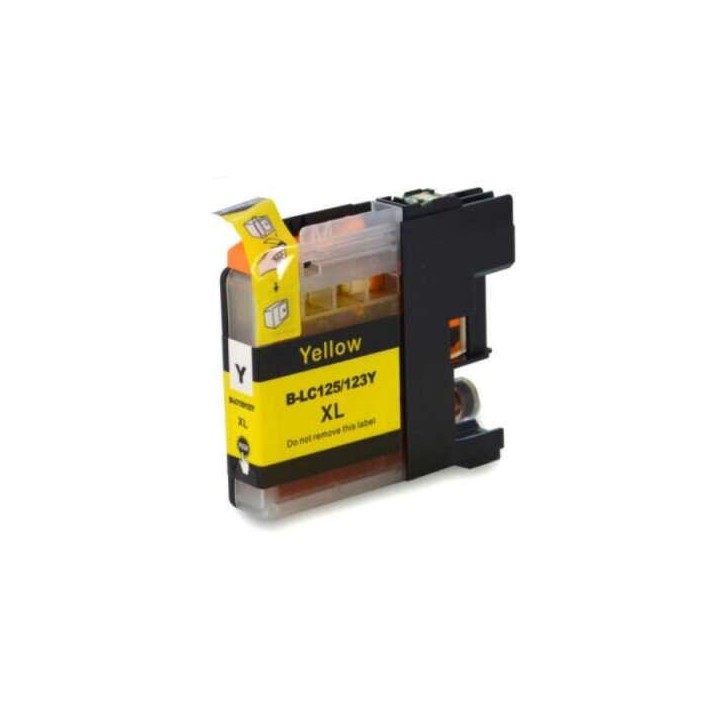 Tinta Compatible BROTHER LC123XLY Amarillo