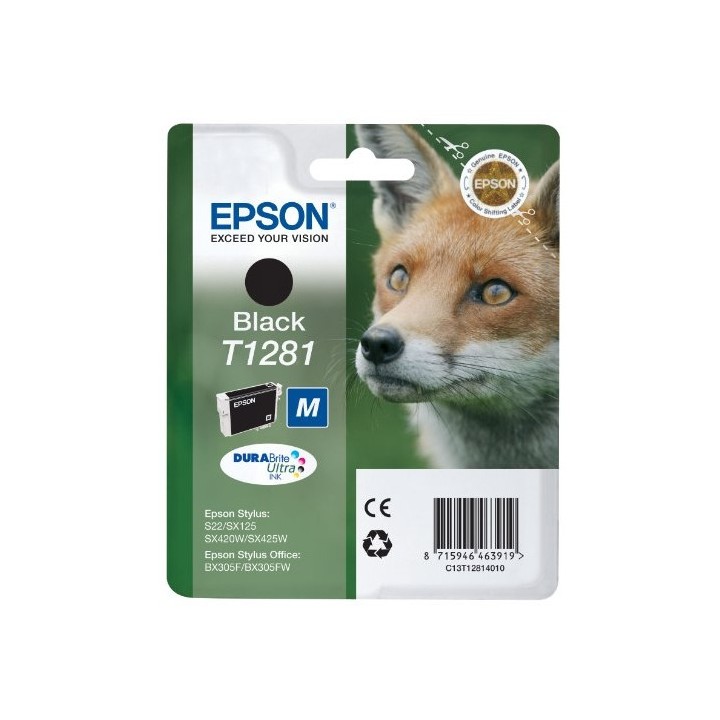Tinta Original EPSON T1281 Negro