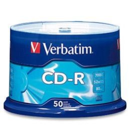 CD-R VERBATIM 700MB 52X Spindle 50