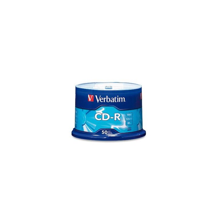 CD-R VERBATIM 700MB 52X Spindle 50