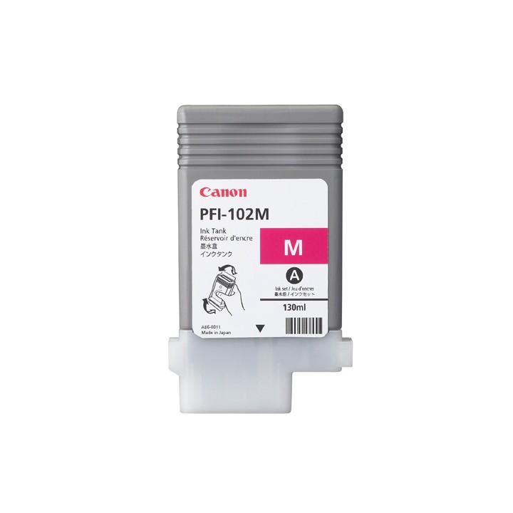 Tinta Original CANON PFI102M 0897B001 Magenta (130 ml)