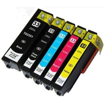 Tinta Compatible EPSON 33XL T3361 Negro Photo