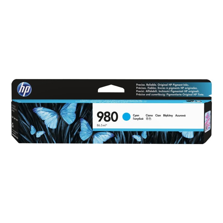 Tinta Original HP 980 D8J07A Cyan