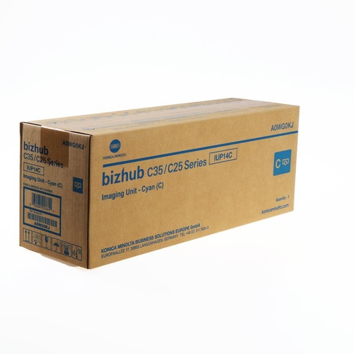 Unidad de Imagen Original Cyan KONICA MINOLTA IUP14C A0WG0KJ para Bizhub C35 C25 (30k)