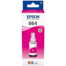 Botella de Tinta Original EPSON T6643 C13T664340 Magenta