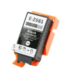 Tinta Compatible EPSON T2661 T266 C13T26614010 Negro
