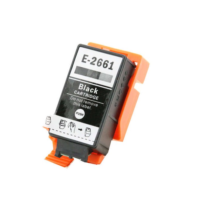 Tinta Compatible EPSON T2661 T266 C13T26614010 Negro