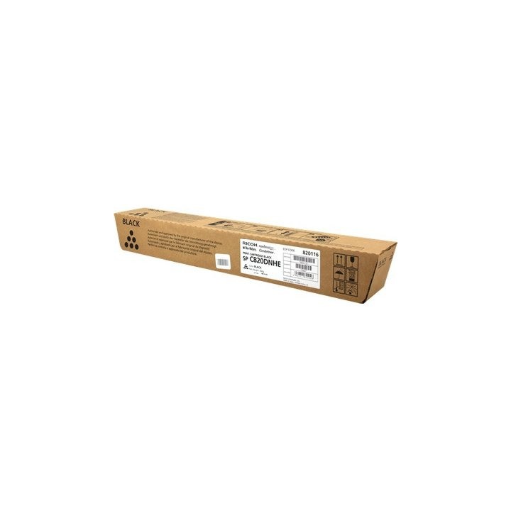 Toner Original RICOH 820116 821058 TYPE SP C820 Negro