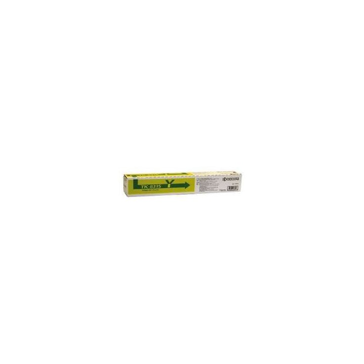 Toner Original KYOCERA-MITA TK8315Y 1T02MVANL0 Amarillo para Taskalfa 2550ci