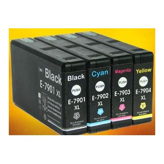 Tinta Compatible EPSON 79XL T7904 T7914 C13T79044010 C13T79144010 Amarillo