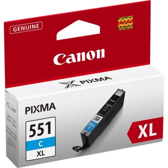 Tinta Original CANON CLI-551XL 6444B001 Cyan