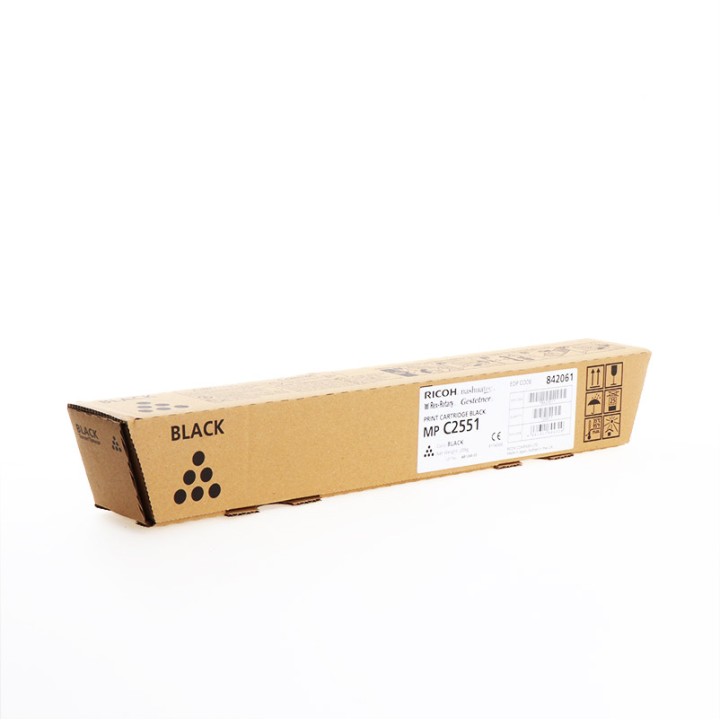 Toner Original RICOH 842061 841504 841587 842465 Negro para MP C2051 C2551 (10k)