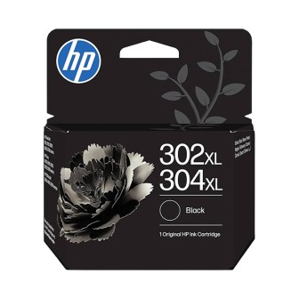Tinta Original HP 302XL 304XL B7RT9AE F6U68AE N9K08AE Negro (0. 3k)
