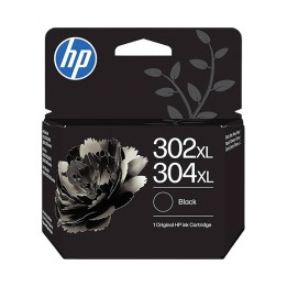 Tinta Original HP 302XL 304XL B7RT9AE F6U68AE N9K08AE Negro (0. 3k)