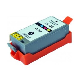 Tinta Compatible Pigmentada CANON CLI36 1511B001 Tricolor