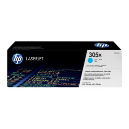 Toner Original HP CE411A (305A) Cyan para COLOR Laserjet PRO400 color M451