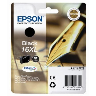 Tinta Original EPSON 16XL T1631 C13T16314012 Negro
