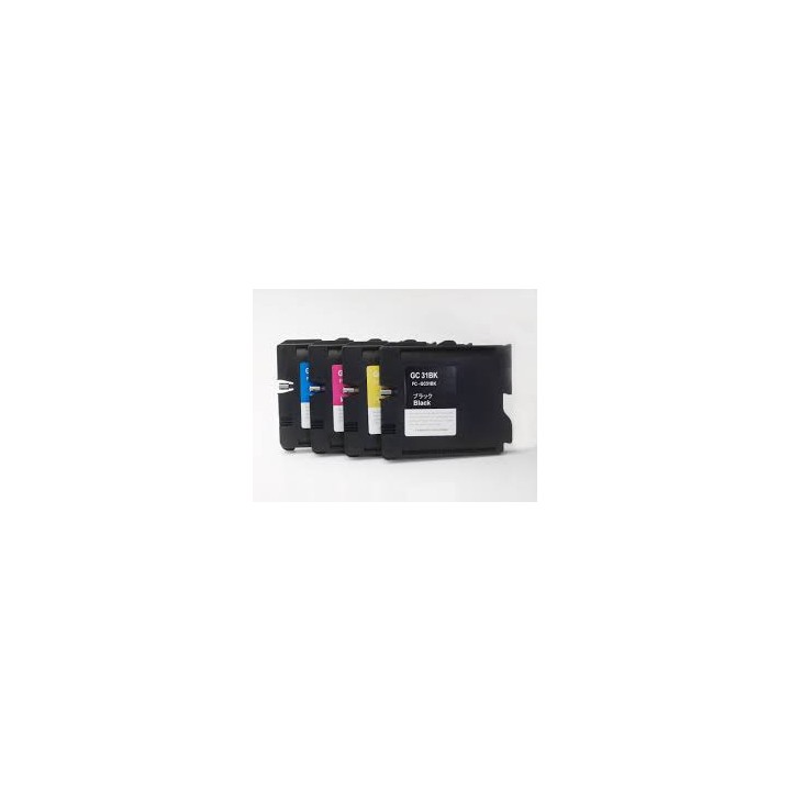 Tinta Compatible Pigmentada RICOH GC31 405688 Negro