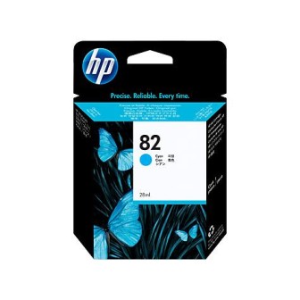 DESCATALOGADO - Tinta Original HP 82 C4911A Cyan para Designjet 500 (69 ml)