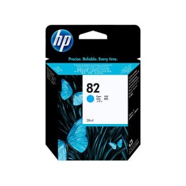 DESCATALOGADO - Tinta Original HP 82 C4911A Cyan para Designjet 500 (69 ml)