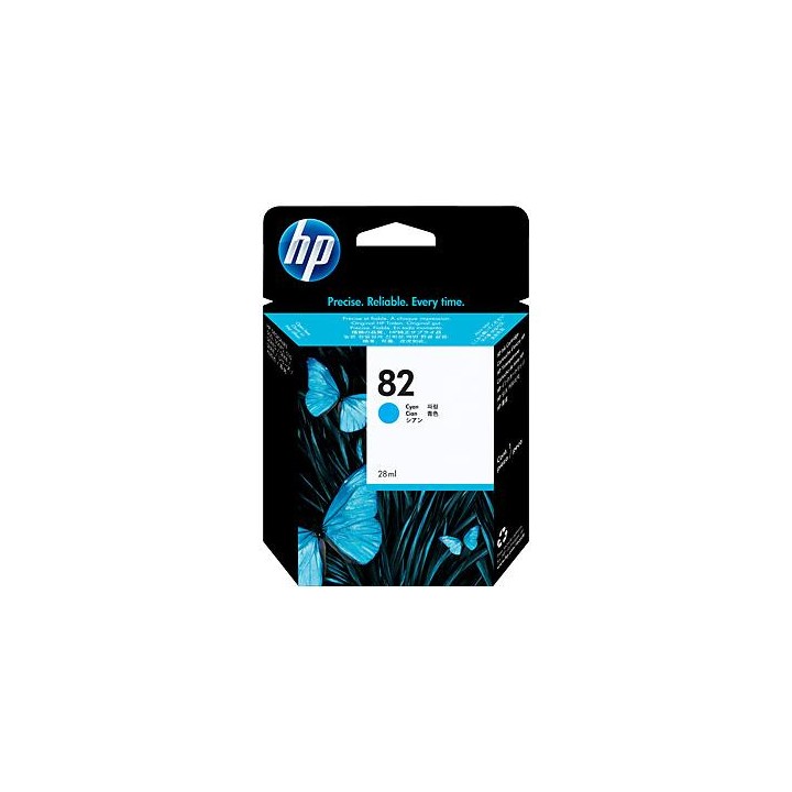 DESCATALOGADO - Tinta Original HP 82 C4911A Cyan para Designjet 500 (69 ml)