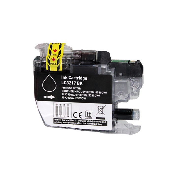 Tinta Compatible BROTHER LC3217BK Negro