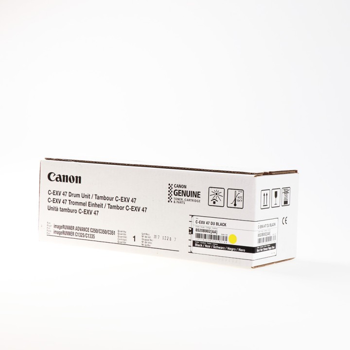 Unidad de Tambor Negro Original CANON C-EXV47 8520B002 para IRC250 C350 (39k)