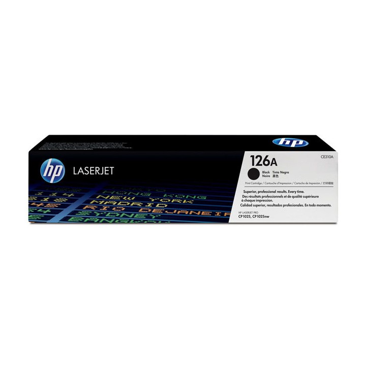 Toner Original HP CE310A (126A) Negro