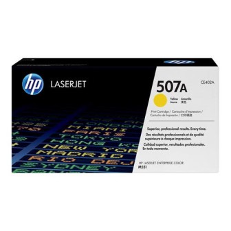 Toner Original HP CE402A (507A) Amarillo para Laserjet M551