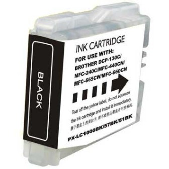 Tinta Compatible BROTHER LC1000XLBK LC970XLBK Negro