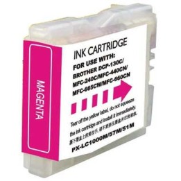 Tinta Compatible BROTHER LC1000XLM LC970XLM Magenta