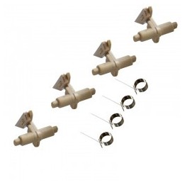 Uñas de Separación del Rodillo Fusor Superior (4 Uds) Compatible KYOCERA para FS1118