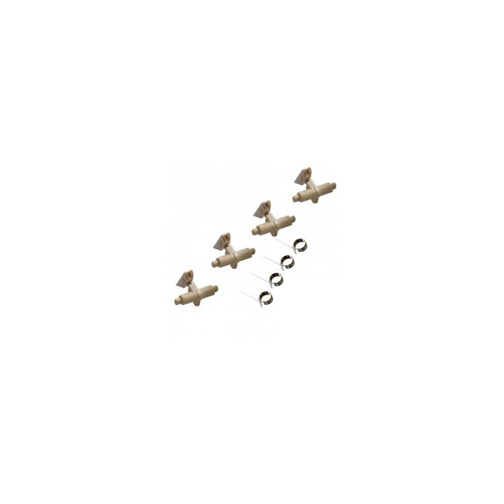 Uñas de Separación del Rodillo Fusor Superior (4 Uds) Compatible KYOCERA para FS1118