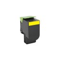 Toner Compatible LEXMARK 80C2SY0 Amarillo para CX310 CX410 CX510