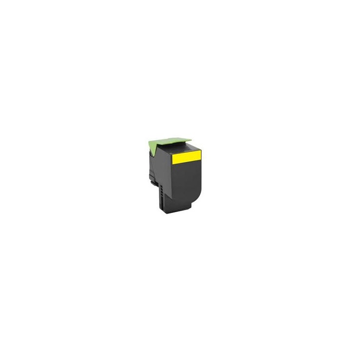 Toner Compatible LEXMARK 80C2SY0 Amarillo para CX310 CX410 CX510