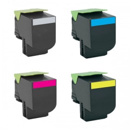 Toner Compatible LEXMARK 80C2HK0 802HK Negro para CX410 CX510
