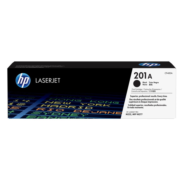 Toner Original HP HP CF400A (201A) Negro para Laserjet M252