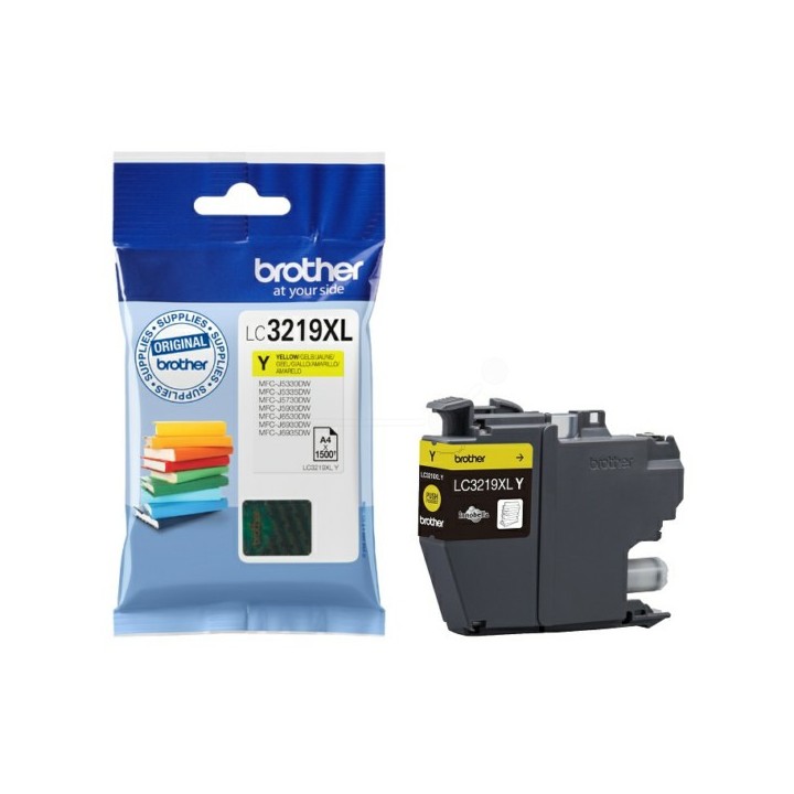 Tinta Original BROTHER LC3219XLY Amarillo