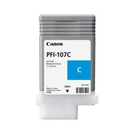 Tinta Original CANON PFI107C 6706B001 Cyan (130 ml)