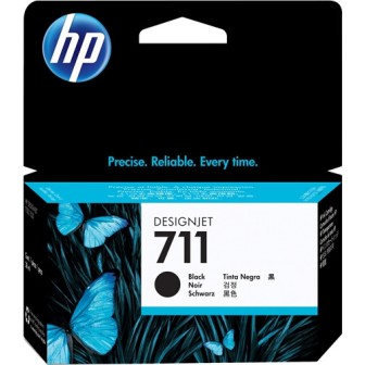 Tinta Original HP 711 CZ129A Negro para Designjet T120 (38 ml)